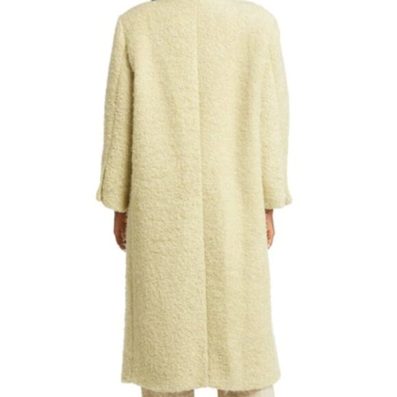 Kkco Cord Moss Coat Longline Wool Blend In Dried Eucalyptus Women Sz M NEW $650 - Picture 6 of 16